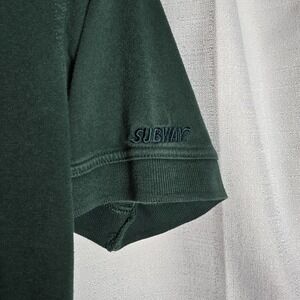 Subway Employee Green Polo Shirt  SEE MEASUREMENTS